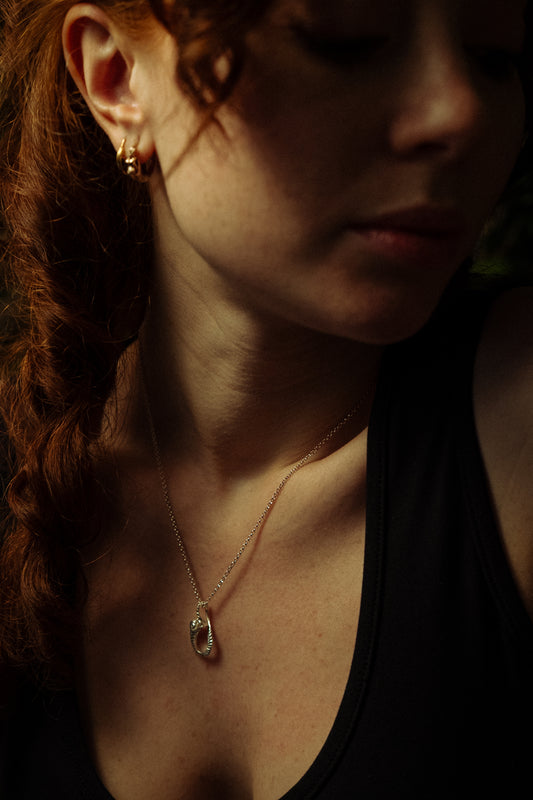 Ciondolo Uroboro argento