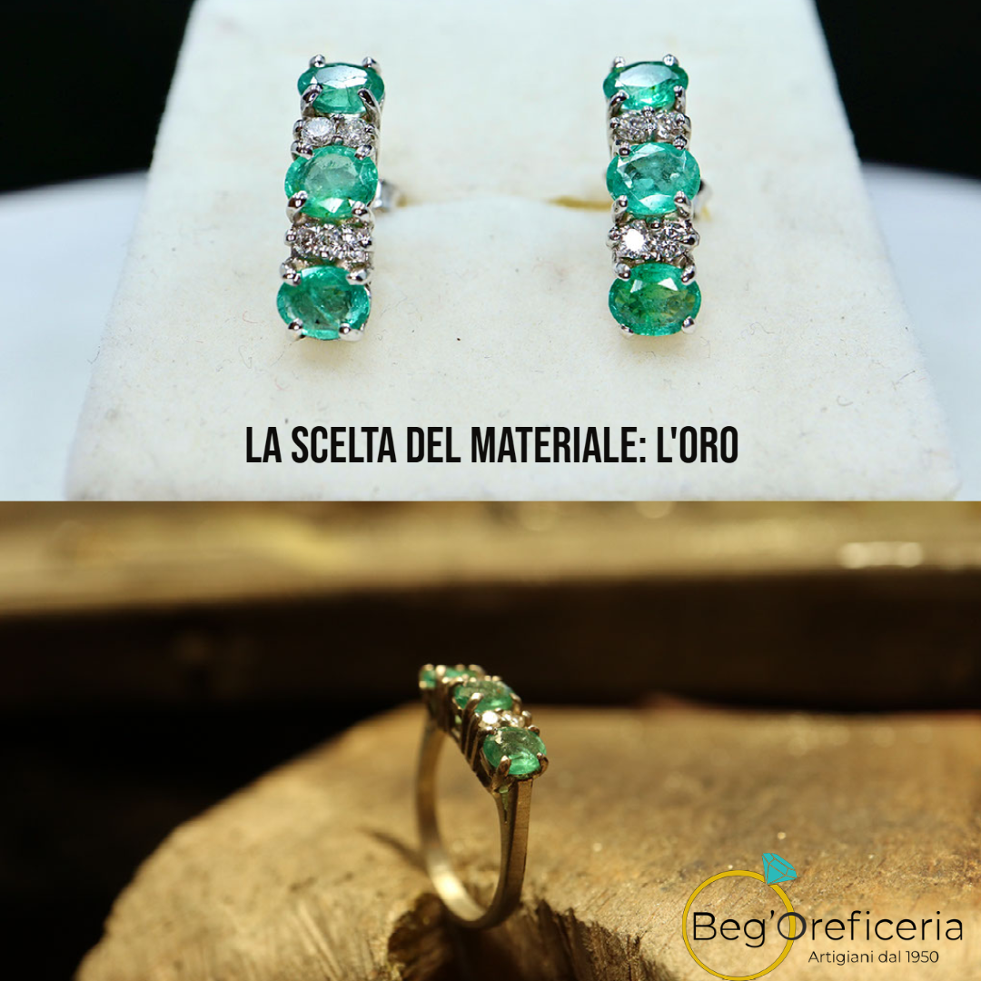 La scelta del materiale: perché scegliere l’oro