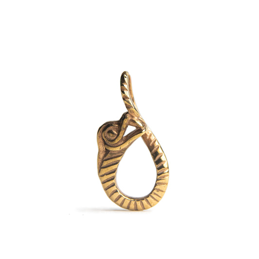 Ciondolo Uroboro bronzo