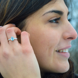 Anello goccia