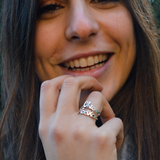 Anello personalizzato con due nomi