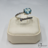 Eleganza a colori - Anello Topazio
