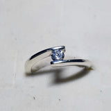 Contrarie in oro con Zircone